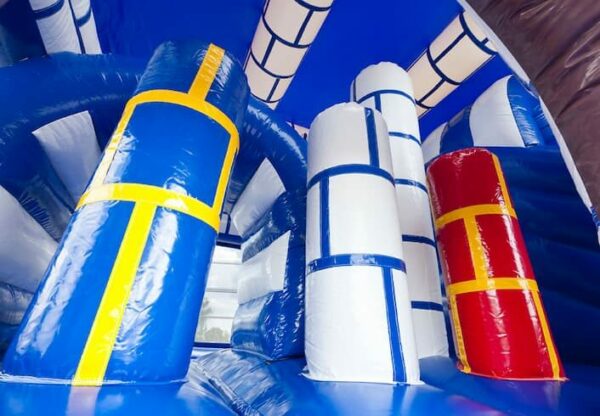 Château Gonflable Multiplay Fort avec toit – Image 3