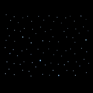 Rideau LED Star Sky